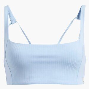 Vuori Inversion Rib Sports Bra Crystal Blue